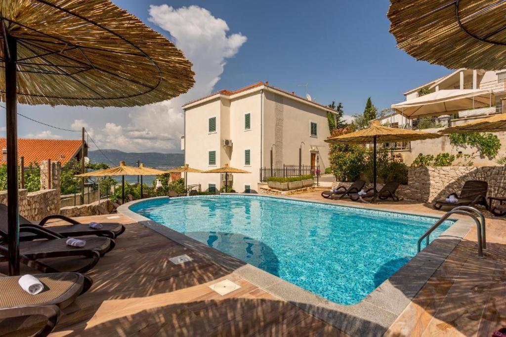 Trogir, Villa Salena, Residenz Ciovo Pearl, Slatine, Island Ciovo, Split Bagian luar foto