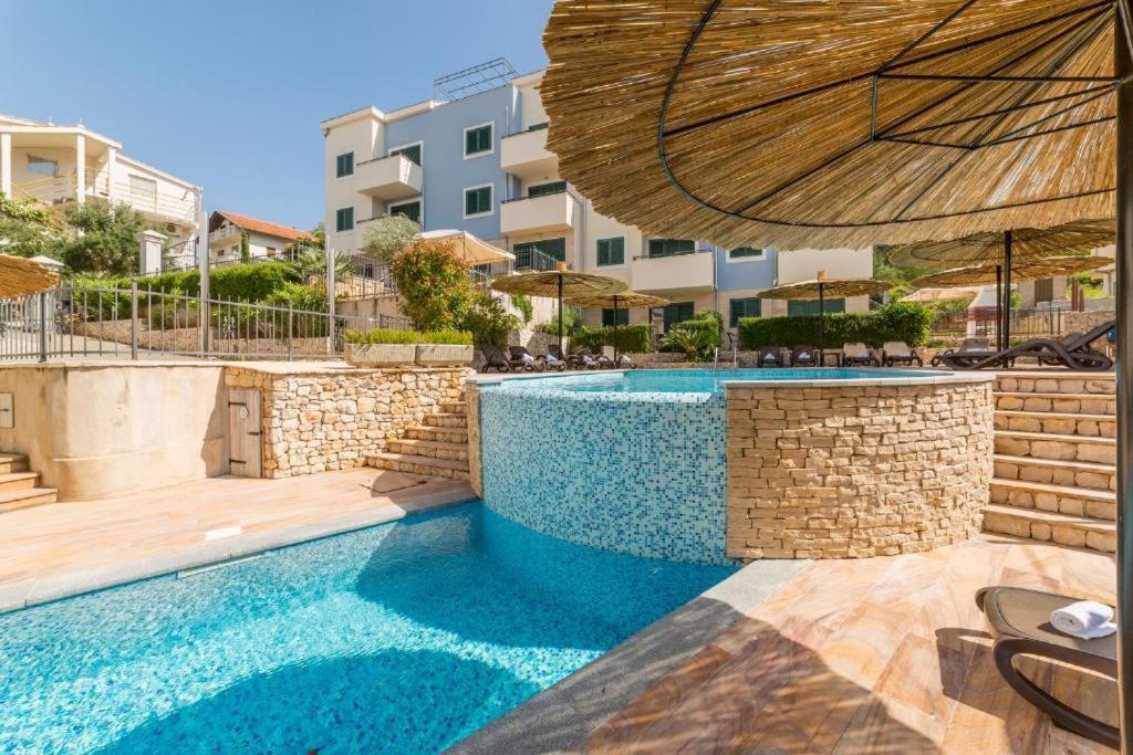 Trogir, Villa Salena, Residenz Ciovo Pearl, Slatine, Island Ciovo, Split Bagian luar foto